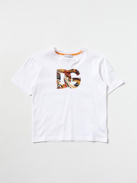 돌체 앤 가바나 아동 2022 봄 여름: 티셔츠 소년 Dolce & Gabbana