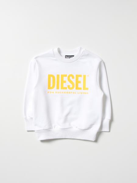 Felpa Diesel in cotone con logo