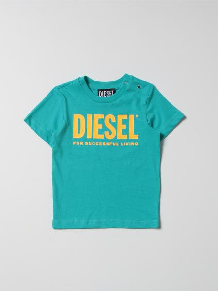 Diesel kids: Diesel cotton t-shirt with logo