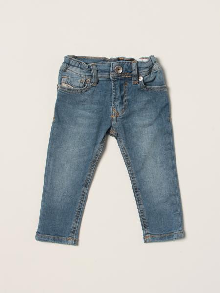 Diesel kids: 5-pocket Diesel jeans in denim