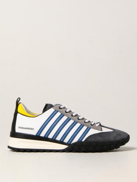 Dsquared2 men's shoes: Dsquared2 Legend sneakers in leather and suede