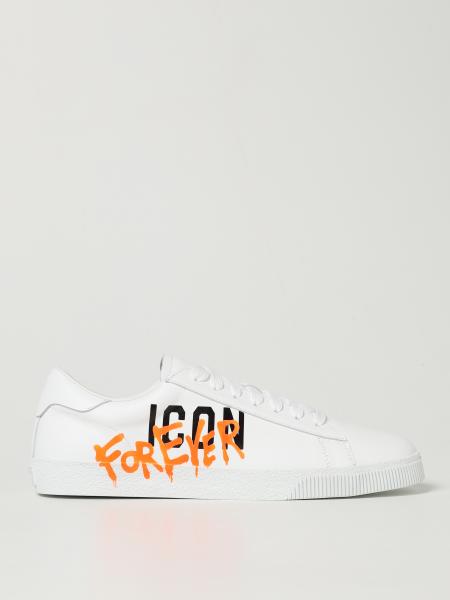 Dsquared2 men's shoes: Icon Dsquared2 sneakers in calfskin