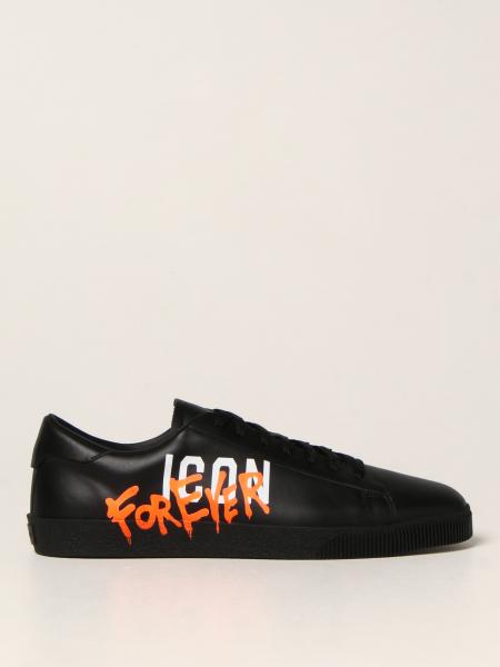 Icon Dsquared2 sneakers in calfskin