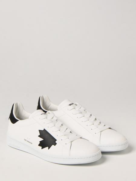 DSQUARED2: boxer sneakers in calfskin | Sneakers Dsquared2 