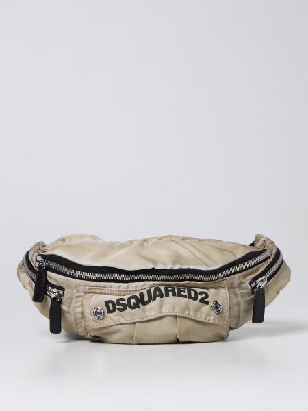 Dsquared2 pouch in washed nylon