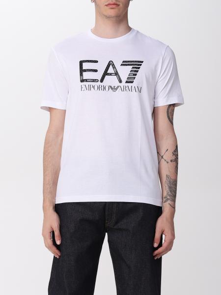 T-shirt Ea7 in cotone con logo