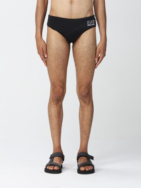 Costumi slip uomo: Costume a slip Ea7 Swimwear con logo
