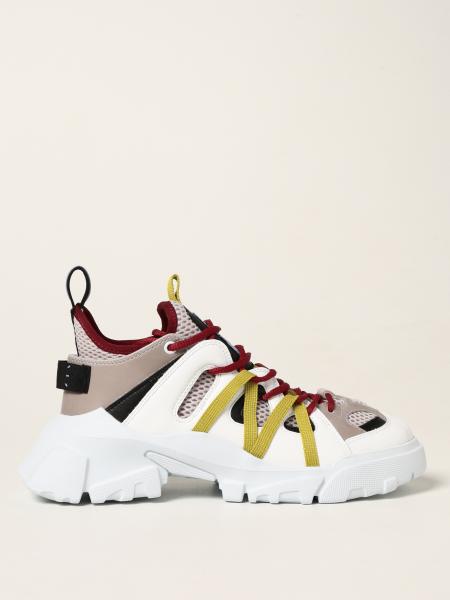 Mcq men: McQ Striae Orbyt 2.0 sneakers in synthetic leather and mesh