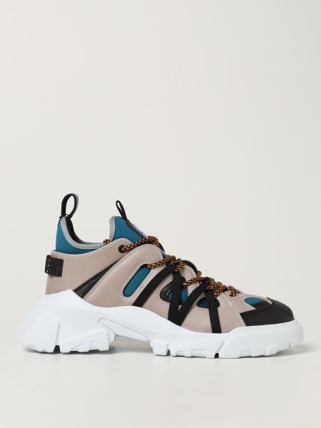 Mcq men: McQ Striae Orbyt 2.0 sneakers in synthetic leather and fabric