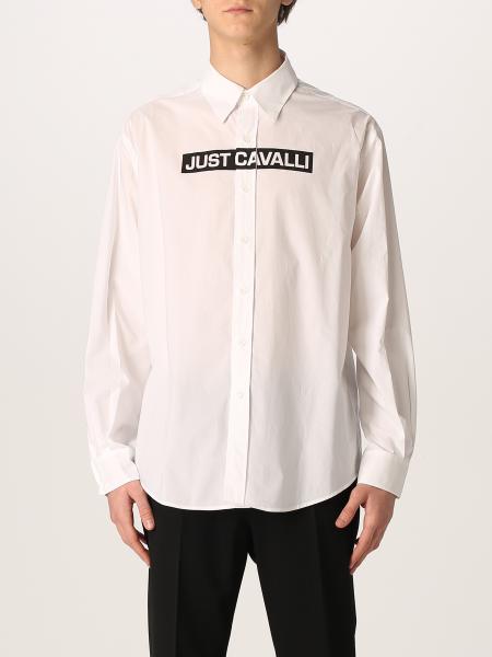 Just Cavalli shirt in cotton poplin