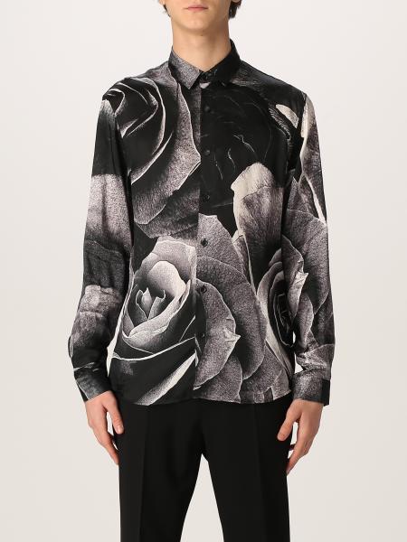 Just Cavalli men's clothing: Just Cavalli shirt in viscose with print