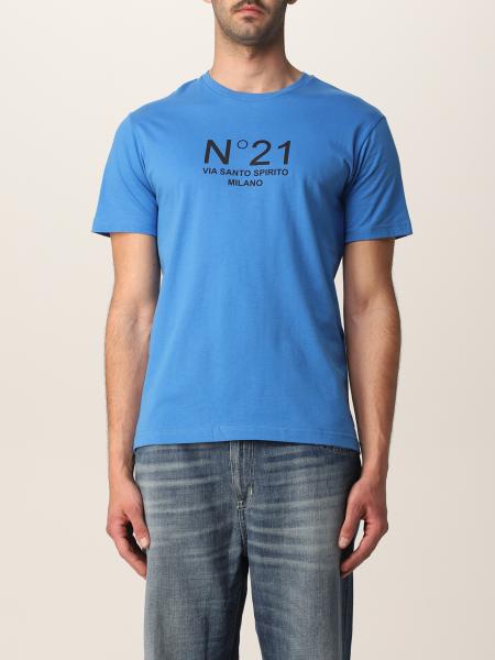 N° 21 uomo: T-shirt N°21 in cotone