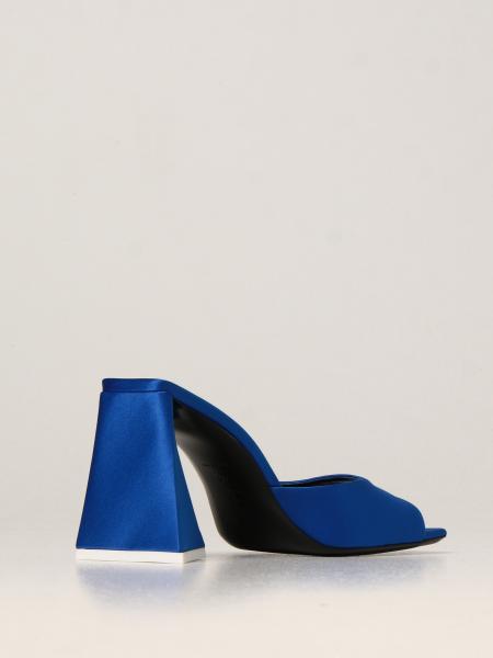 the attico blue heels