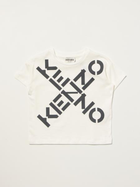T-shirt Kenzo Junior in jersey di cotone con logo