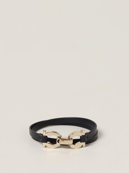 Salvatore Ferragamo accessories for women: Salvatore Ferragamo leather bracelet