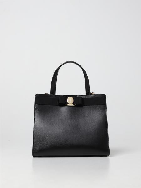 Salvatore Ferragamo bags for women: Salvatore Ferragamo Vara leather tote bag