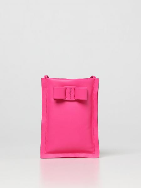 Salvatore Ferragamo bags for women: Salvatore Ferragamo Viva padded leather phone case