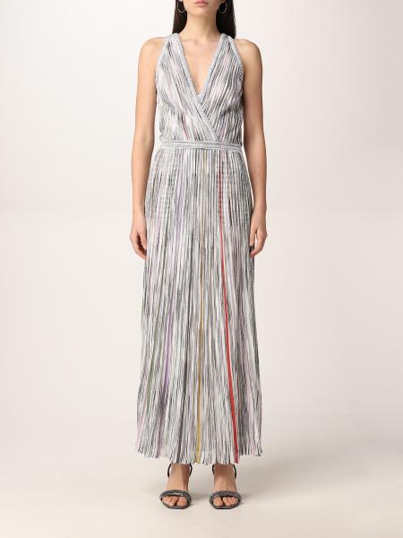 Missoni: Missoni long pleated dress with sequins