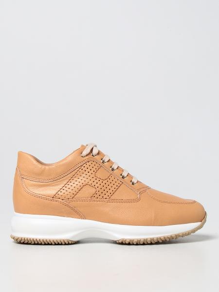Hogan women: Interactive Hogan trainers in grained leather