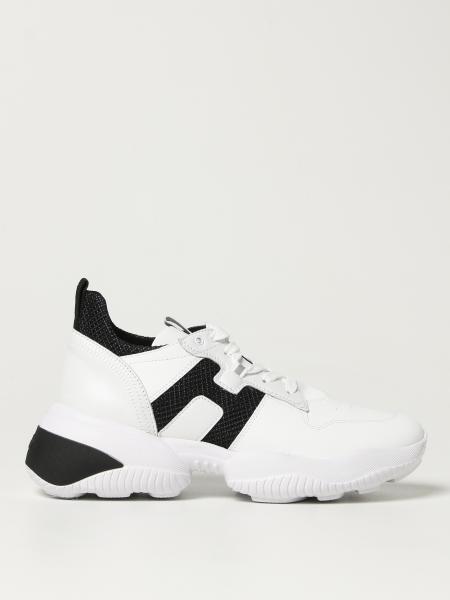 Hogan: Interaction Hogan trainers in leather