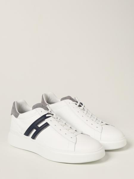 Hogan Sneakers H580 Uomo Pelle Bianco H Lunga Prezzo 350,00