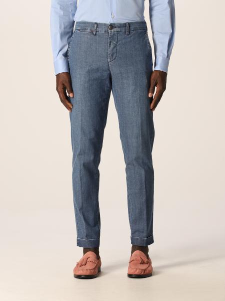 Fay men: Fay jeans in washed denim