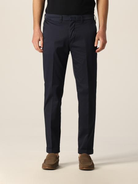 Fay men: Fay trousers in stretch cotton