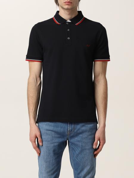 Fay men: Fay polo shirt with embroidered logo