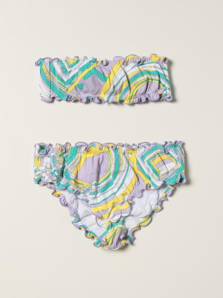 Emilio Pucci abstract print bikini swimsuit