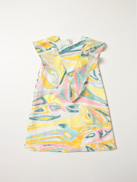 Emilio Pucci cotton blend dress with abstract pattern