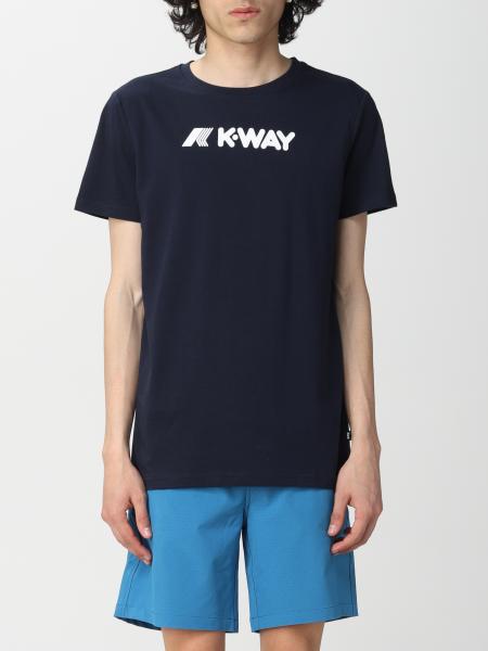 Jasper K-way t-shirt in cotton with logo