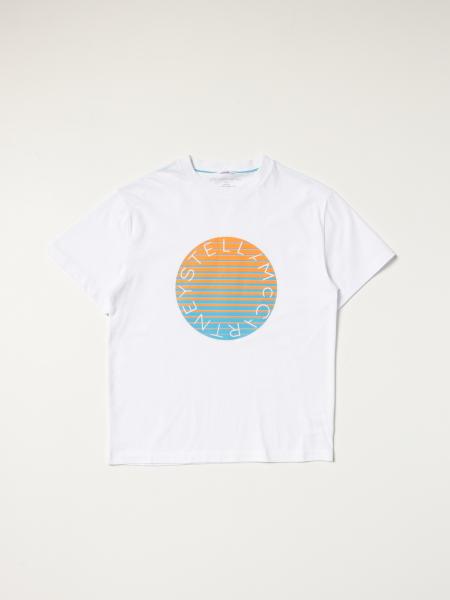 Stella McCartney cotton t-shirt with logo print