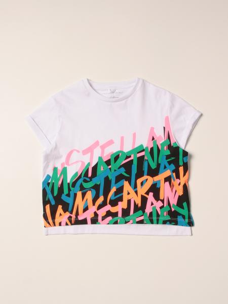 T-shirt Stella McCartney in cotone con stampa logo