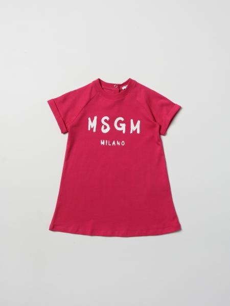 Baby Kleider: Strampler kinder Msgm Kids