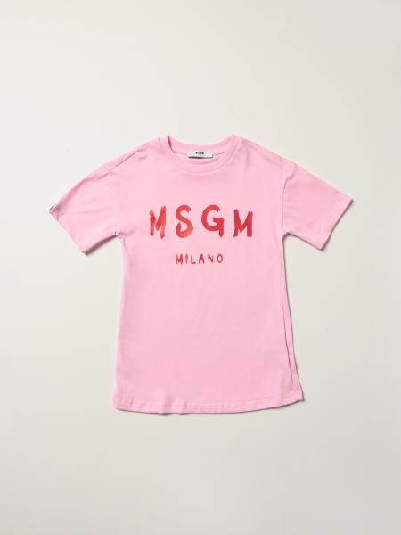 MSGM girls' clothes: Dress kids Msgm Kids