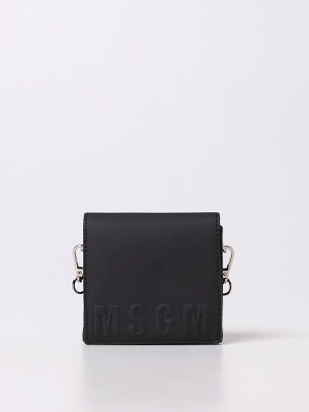 Msgm Kids crossbody bag in synthetic leather
