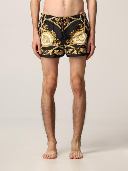 Versace men: Versace technical fabric swim shorts