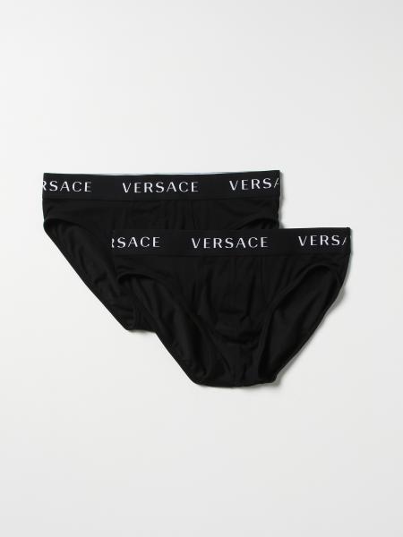 Versace men: Versace cotton briefs bi-pack