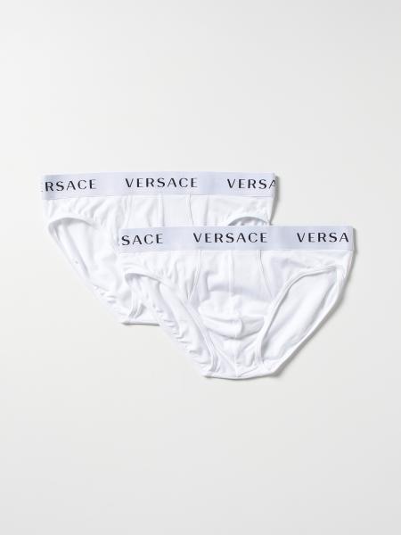 Abbigliamento uomo Versace: Set 2 slip Versace in cotone stretch