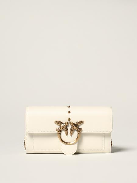 Pinko women: Love Wallet Simply 7 Pinko leather bag