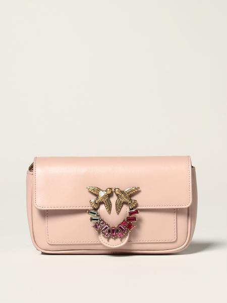 Love Pocket Simply Pinko leather bag