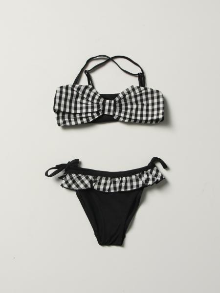 Twinset Bikini-Badeanzug mit Vichy-Print