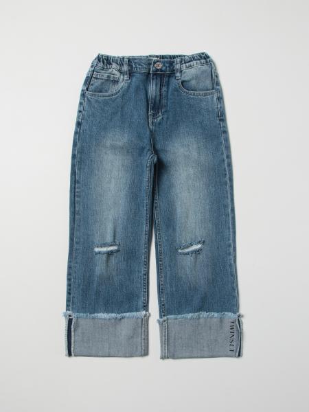 Twinset girls' clothes: Twinset denim jeans with rips