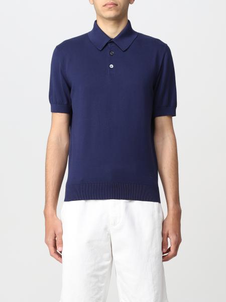 Zegna men's clothing: Ermenegildo Zegna polo shirt in premium cotton