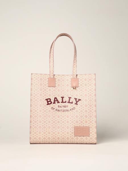 Bally: Bally Crystalia shopping bag in monogram TPU