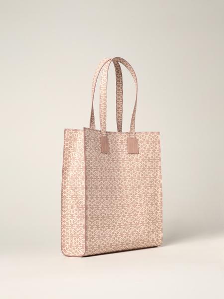 BALLY: Crystalia monogram TPU shopping bag - Cream | Bally tote bags ...