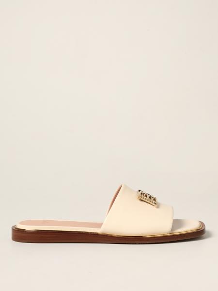 Bally Eloise Flat sandal in leather