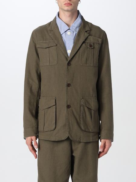 BARBOUR WHITE LABEL: pants for man - Military | Barbour White Label ...
