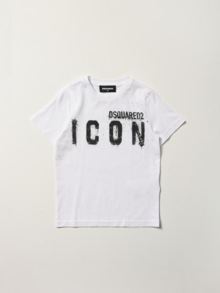 Dsquared2 Junior cotton T-shirt with Icon logo