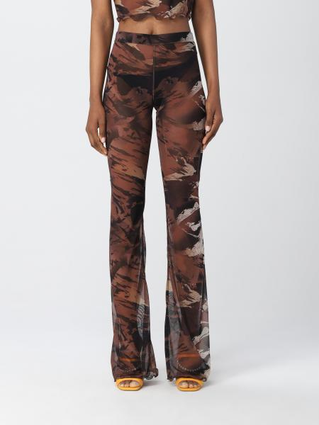Pantalone Heron Preston in nylon camouflage